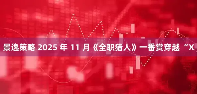 景逸策略 2025 年 11 月《全职猎人》一番赏穿越 “X