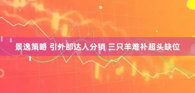 景逸策略 引外部达人分销 三只羊难补超头缺位